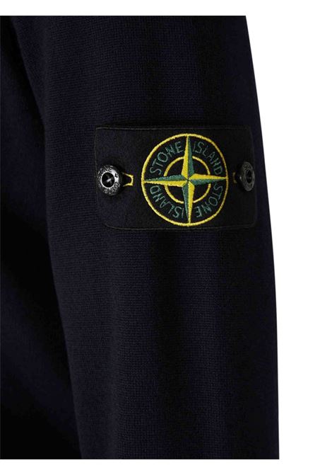 maglione light rws pure woll uomo navy STONE ISLAND | K2S15 5100071 S00C4V0020